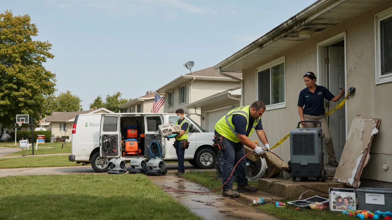 Water Damage Restoration in Mexico, PA near me